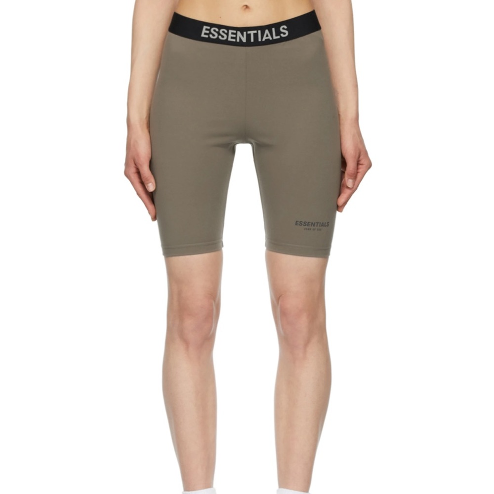 Fear Of God Essentials | Logo-Detailed Stretch-Jersey Shorts | Size: M